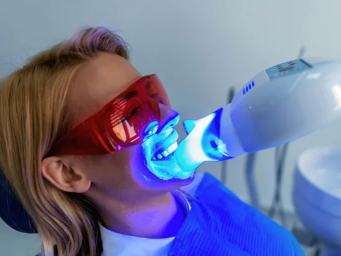 Teeth whitening in Cincinnati, OH at Moorehead Dentistry.